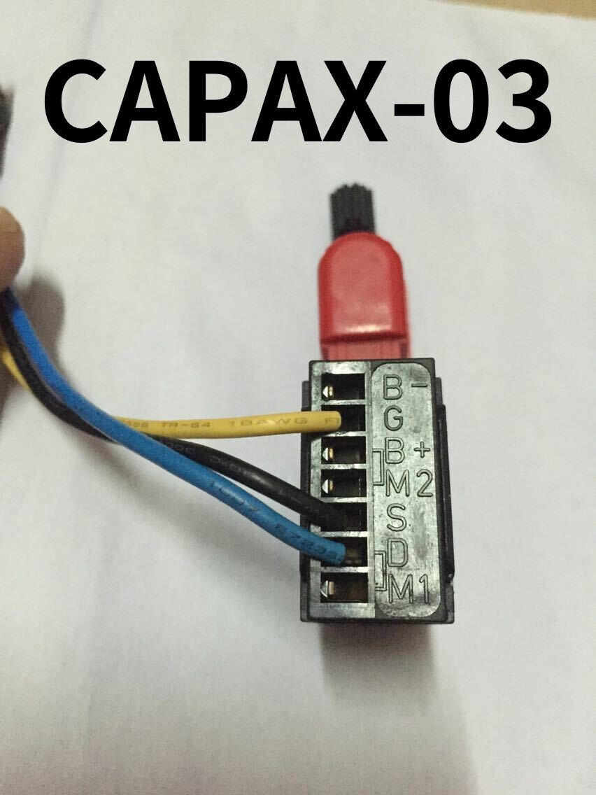 CAPAX03 CAPAX-03 Finger pressure 7.2 – 9.6V DC 20A MOD:5 -16 hand drill switch