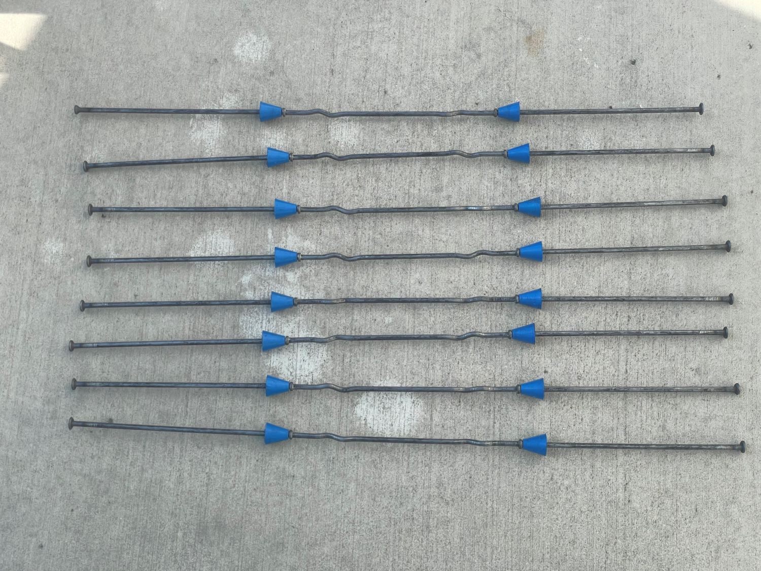 Sandbaggy 12″ x 8 ¼» Standard Snap Ties For Concrete Forms (Long End)