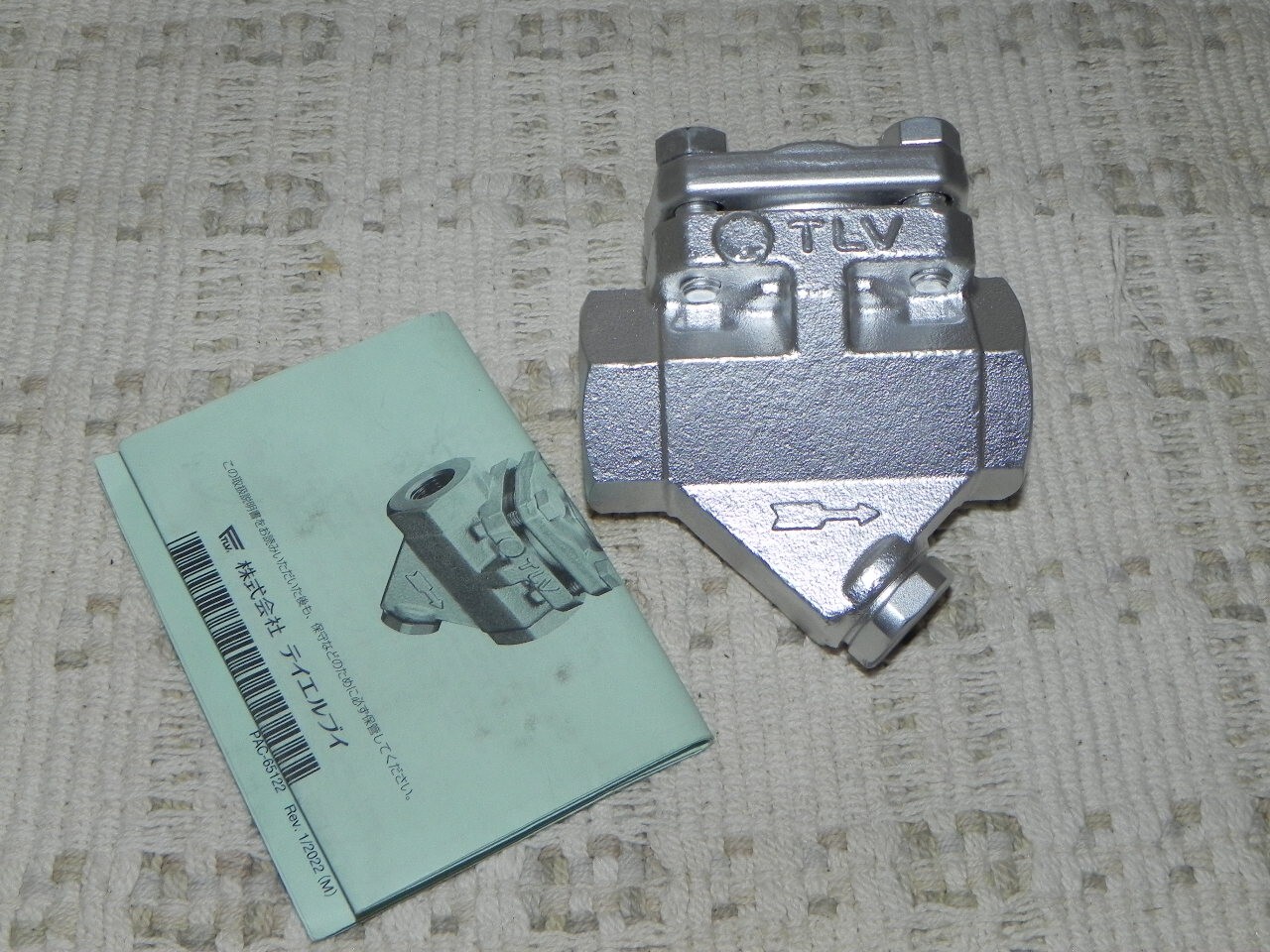 TLV Thermostatic Steam Trap #L32SC. 1/2″ 15mm, N.P.T.