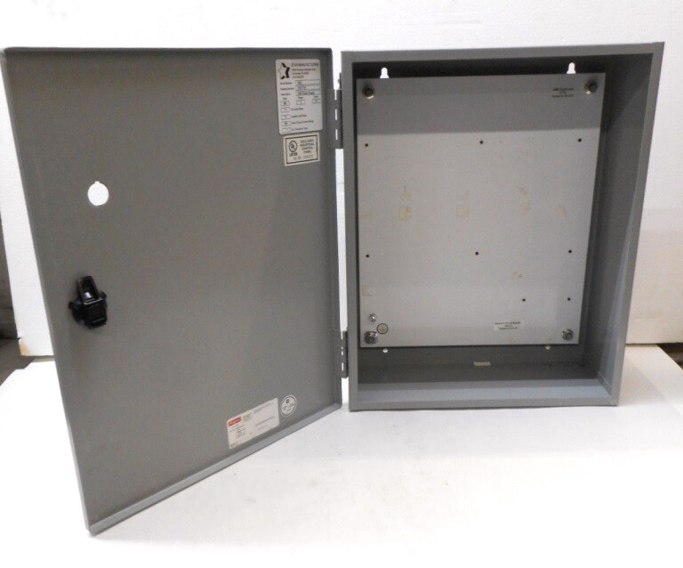 HOFFMAN WALL MOUNT ENCLOSURE A20N16ALP, STEEL, A1M, ENCLOSURE TYPE 1, IP30,