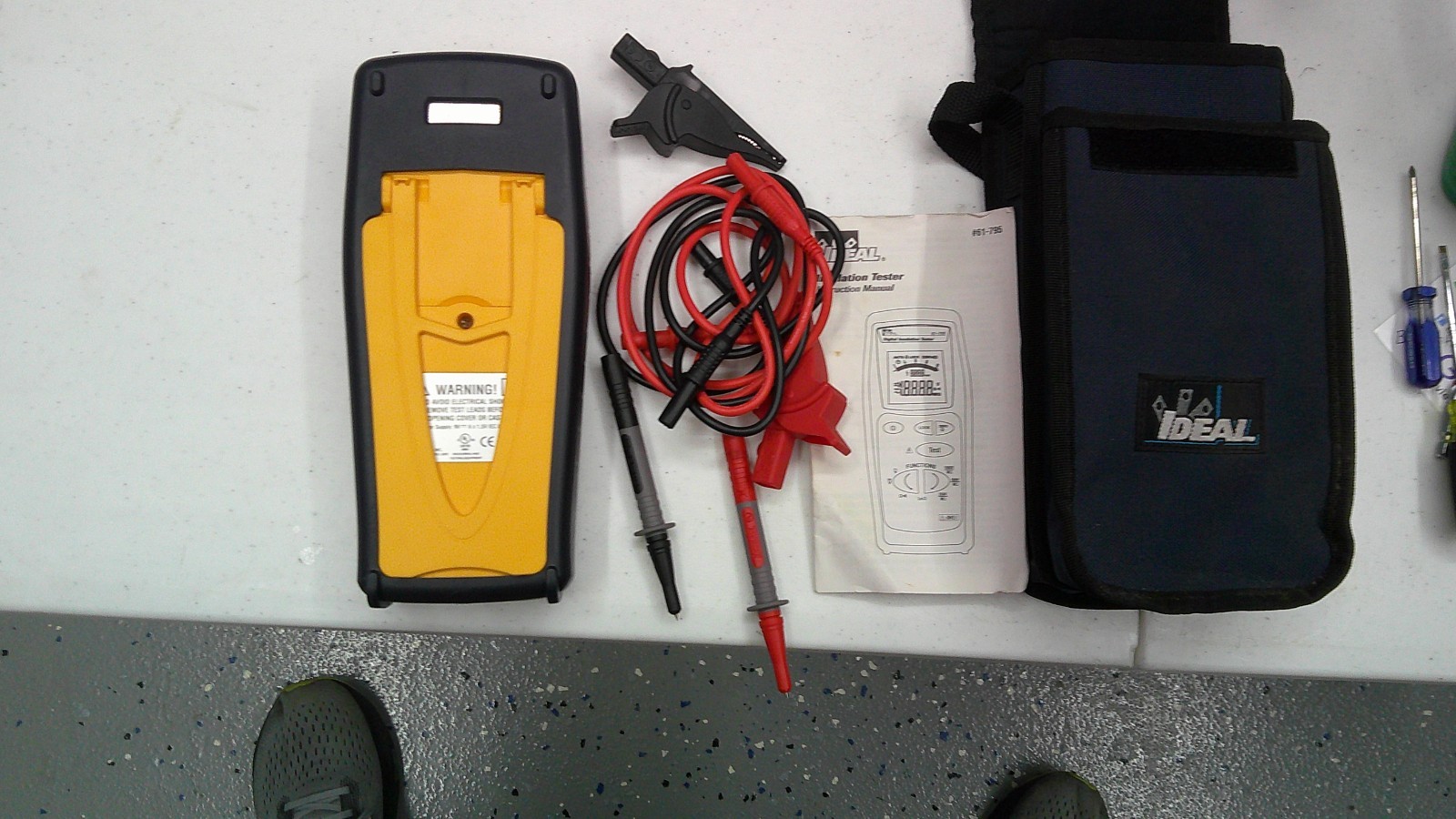 Ideal Megohmmeter – Digital Insulation Tester (61-795)