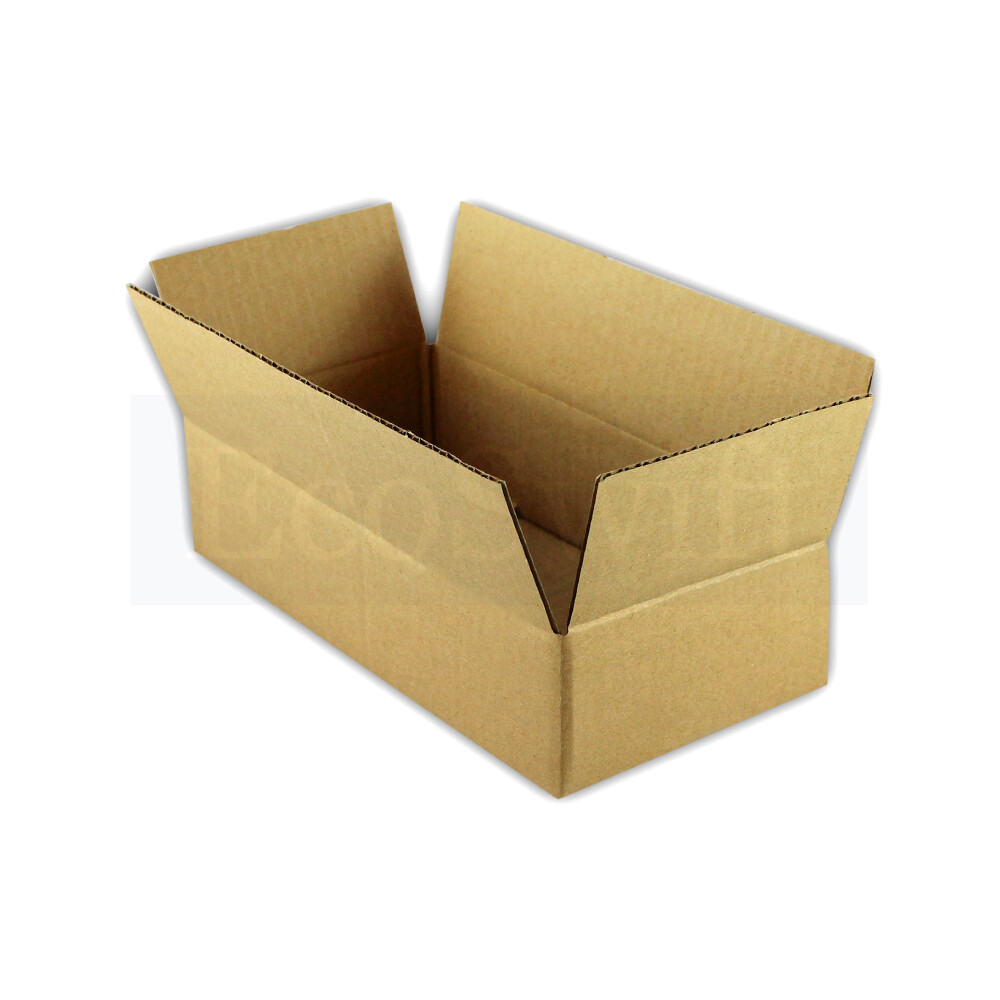1-Box 9x4x4 EcoSwift Cardboard Packing Moving Shipping Box Corrugated Carton