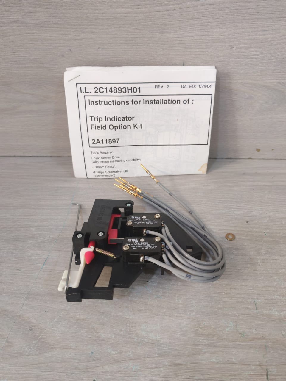 EATON 1B93491G07 Trip Indicator New Open Box Worldwide Shipping Available