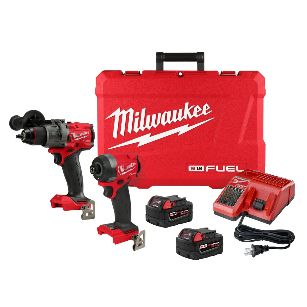 Milwaukee 3697-22×6 M18 FUEL 18V 2-Tool Combo Kit w/ 6AH Battery