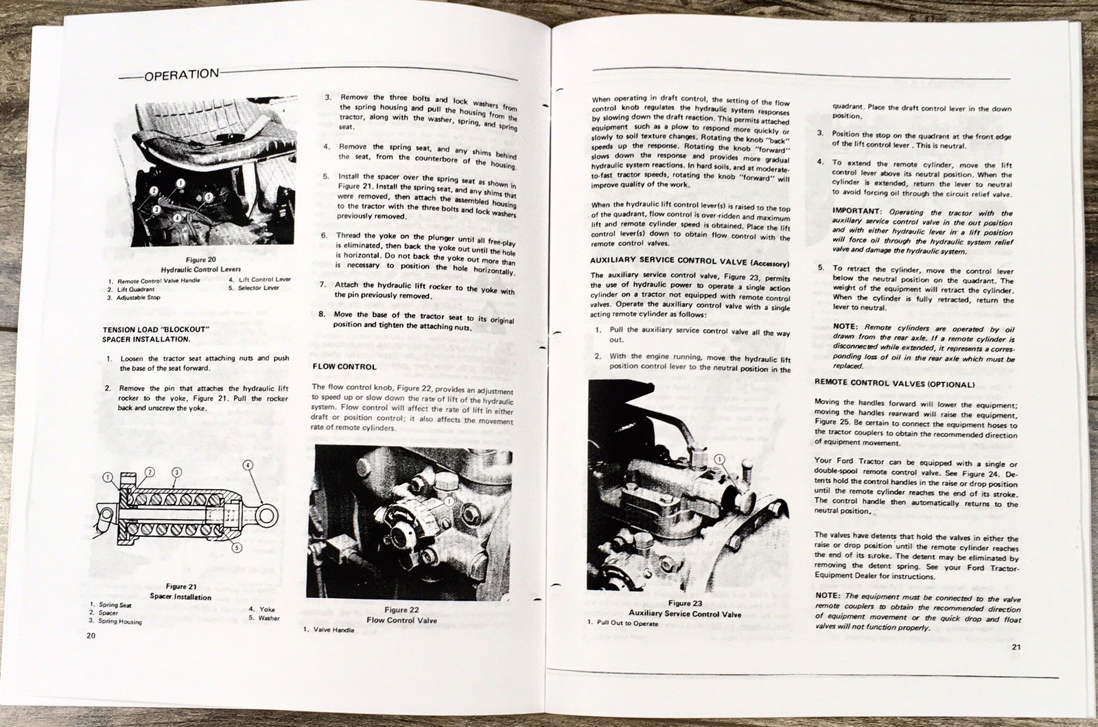Ford 2600 3600 4100 4600 Tractor Operators Owners Manual Maintenance 1975 – 1981