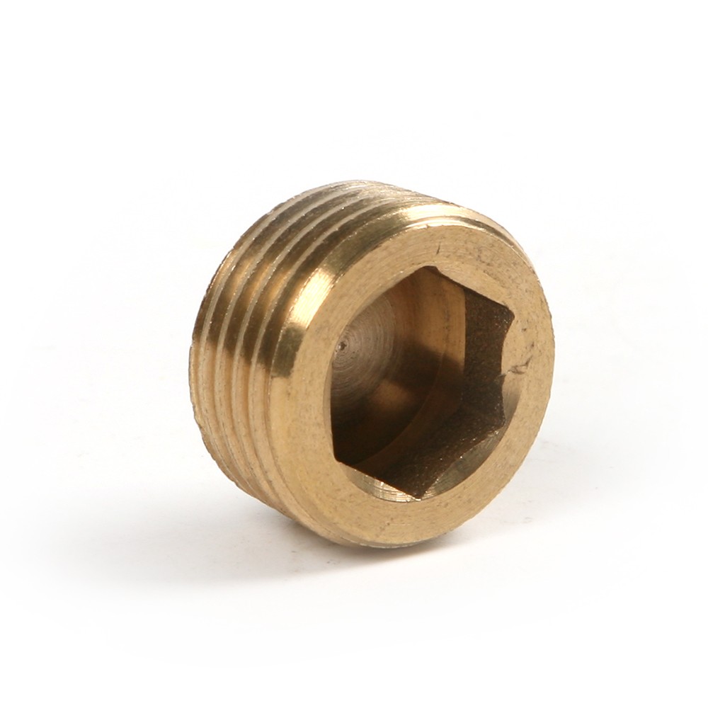 20PCS Pipe Plug 1/8″ 1/4″ 3/8″ 1/2″ Male Thread Hex Internal Head Socket Fitting
