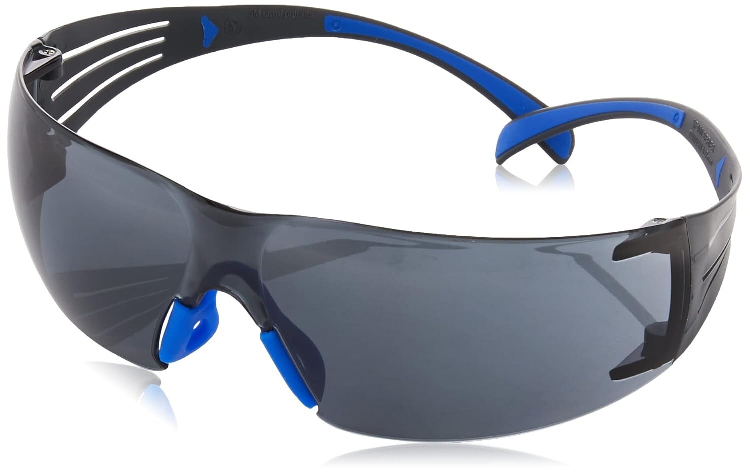 3M SecureFit Safety Glasses SF402SGAF-BLU, Blue/Gray