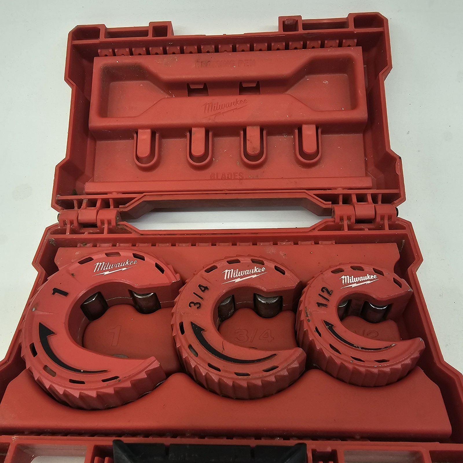 Milwaukee 3 Piece Close Quarters Tubing Cutter 1/2 3/4 1″ Set 48-22-4263