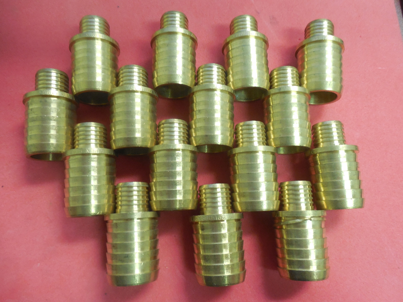 Nibco Brass Transition Fitting 1" x 3/4" Inside Diameter Qty. 15 #PX81