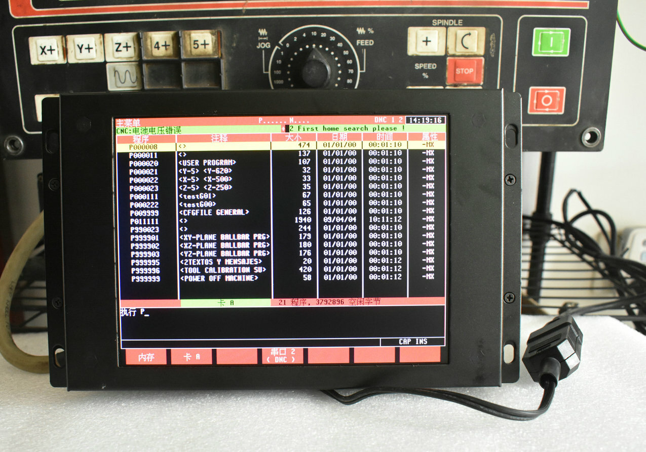 8 in LCD Screen For FAGOR 8055/B-M 8050/B-M FSB3-8055 MON.50/55M 9″ CRT Monitor