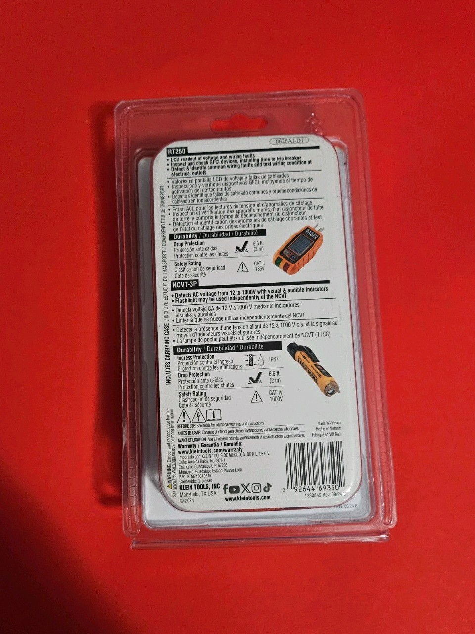 Klein Tools (RT250KIT) Premium Electrical Test Kit