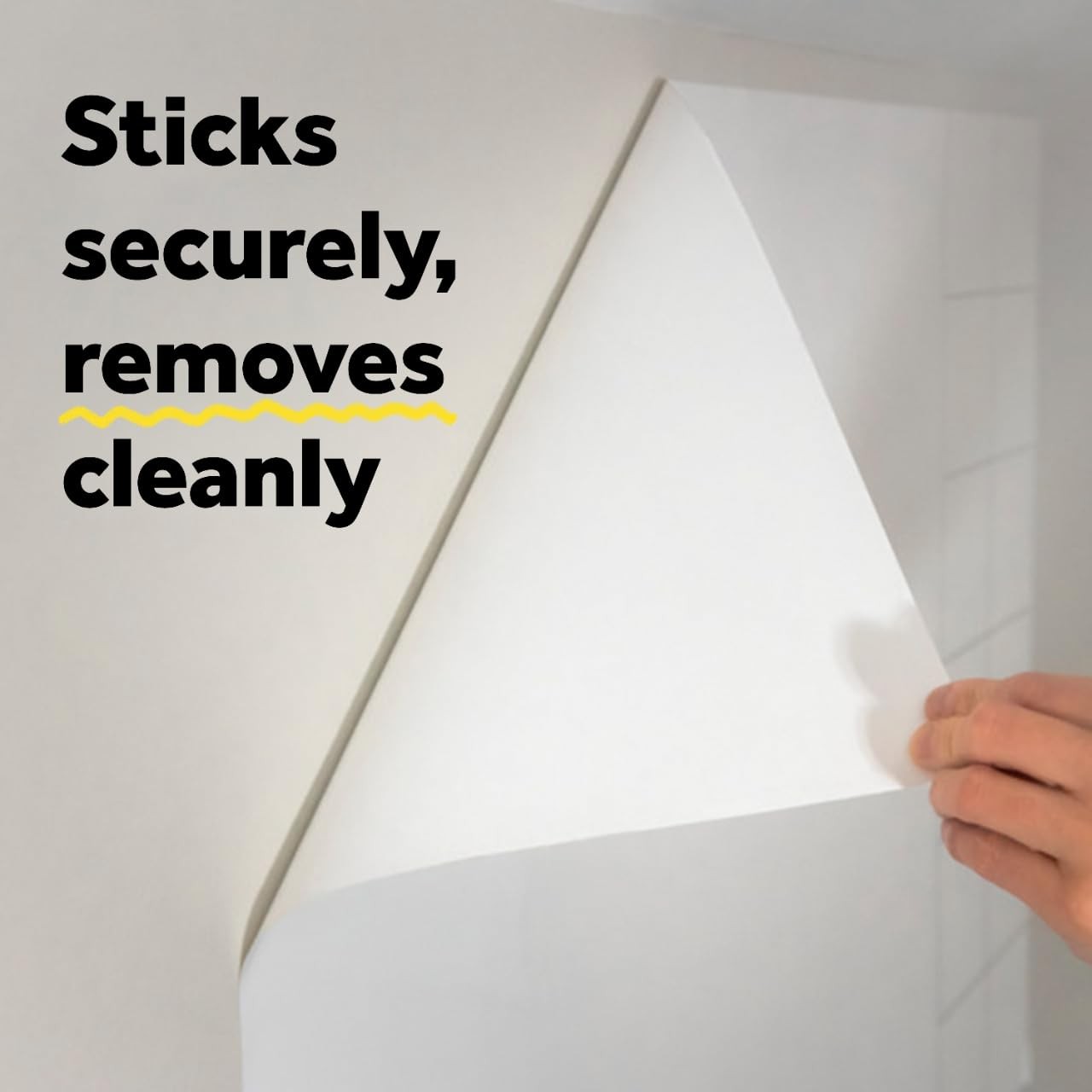 Post-it Dry Erase Whiteboard Film Surface for 4″W x 25.6″H, 3 Ft X 2