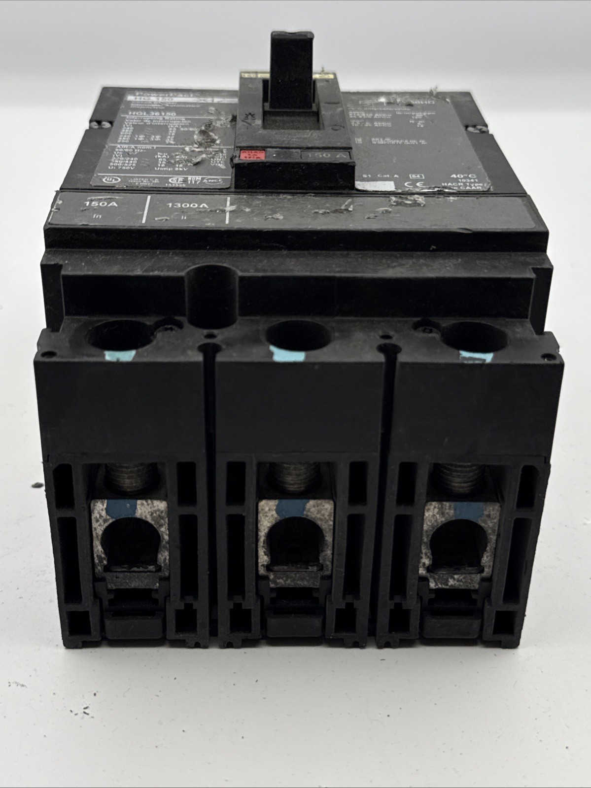 HGL36150 Square D Circuit Breaker 150A 3P 600V