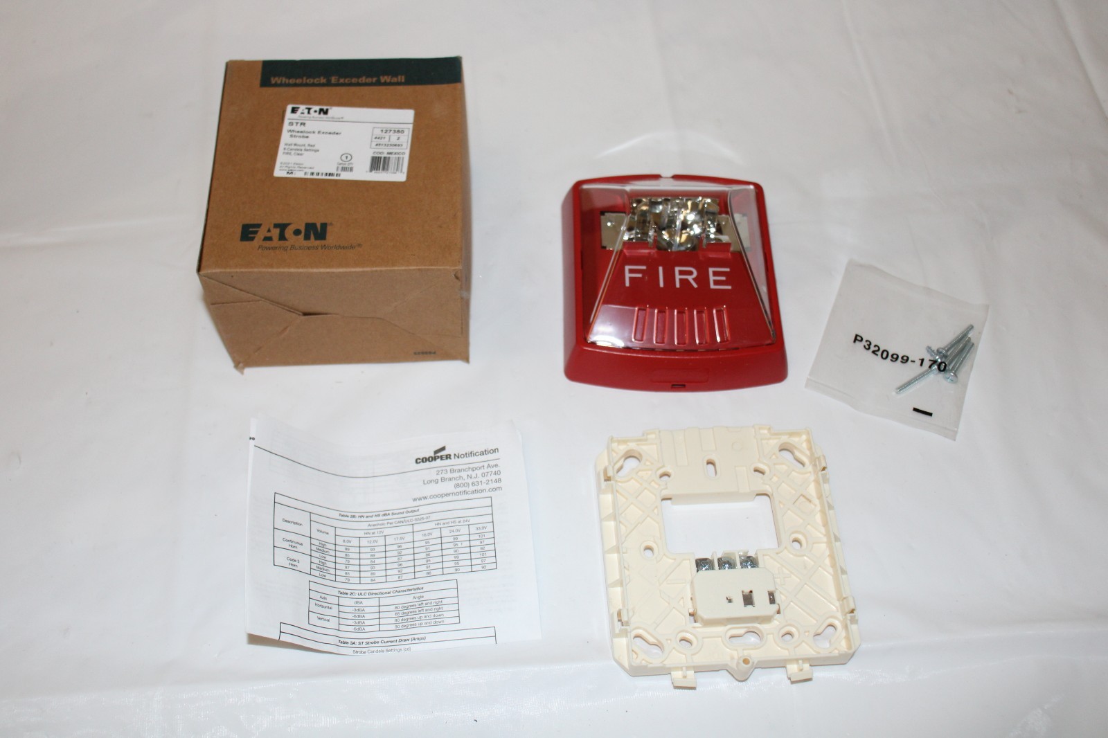 A LOT OF 10 EATON Wheelock STR Exceder Strobe 127380 «BRAND NEW»