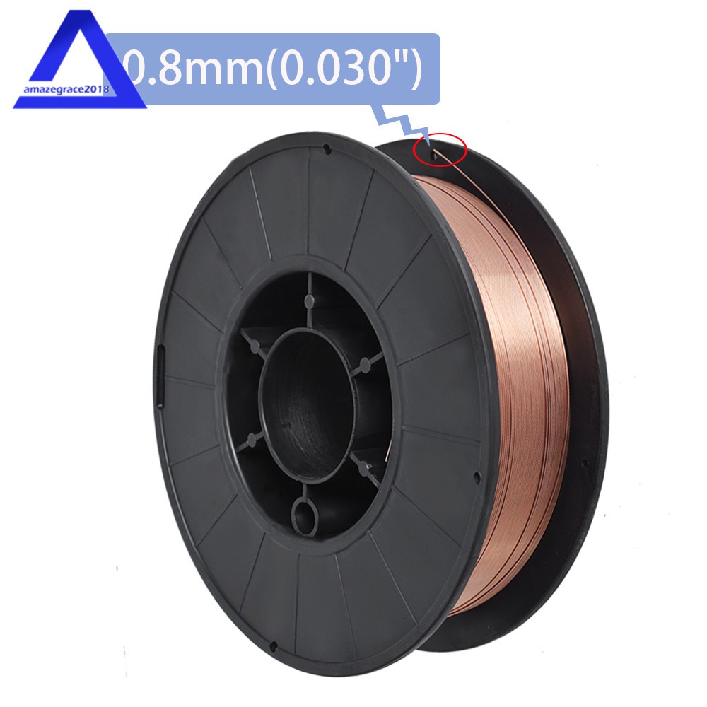11-lb Roll 2Piece ER70S-6 .030″ (0.8mm) Mild Steel MIG Welding Wire