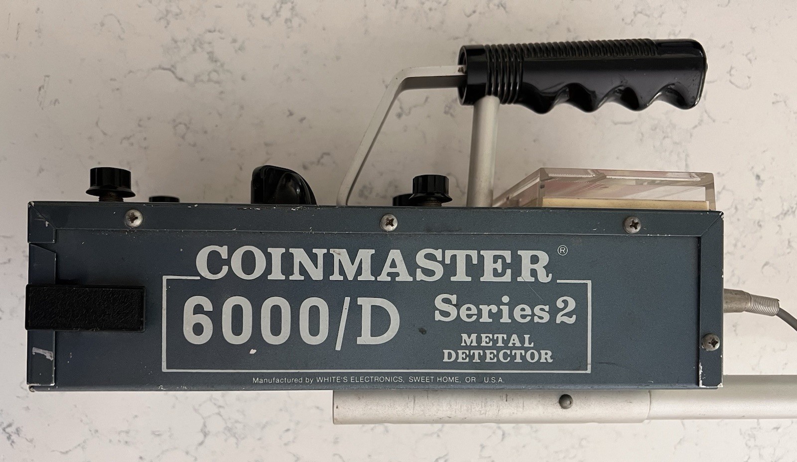 Whites Coinmaster 6000/D Series 2 Ground Search Metal Detector Oregon USA TESTED