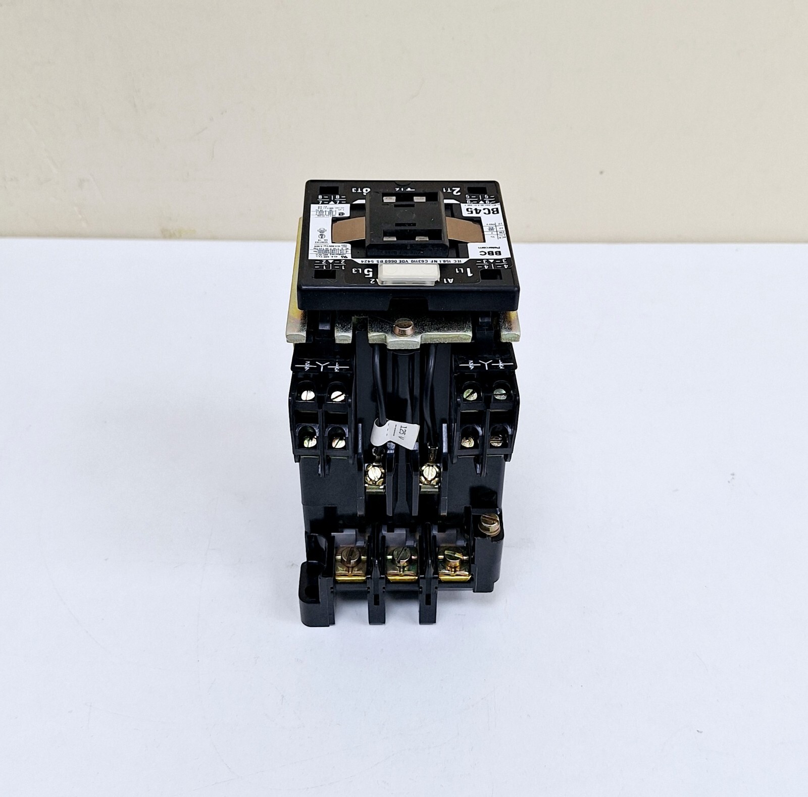 BBC Petercem BC45 / BC45-30-22 Contactor 22KW-380V 80A