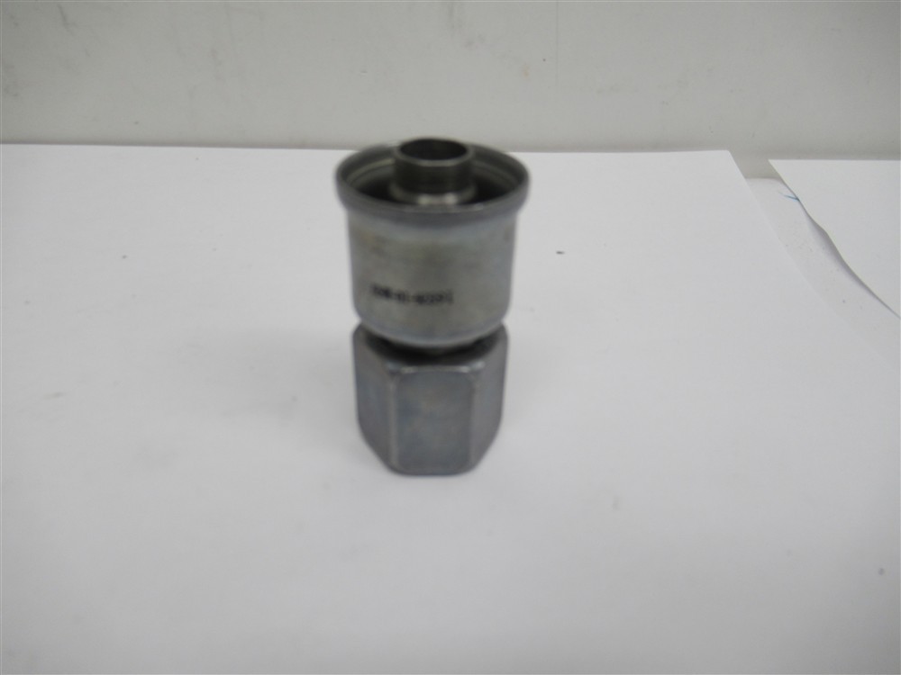 Parker 16826-10-10-ZJ ,Female JIC 37°/SAE 45° Dual Flare,Swivel,Straight Fitting