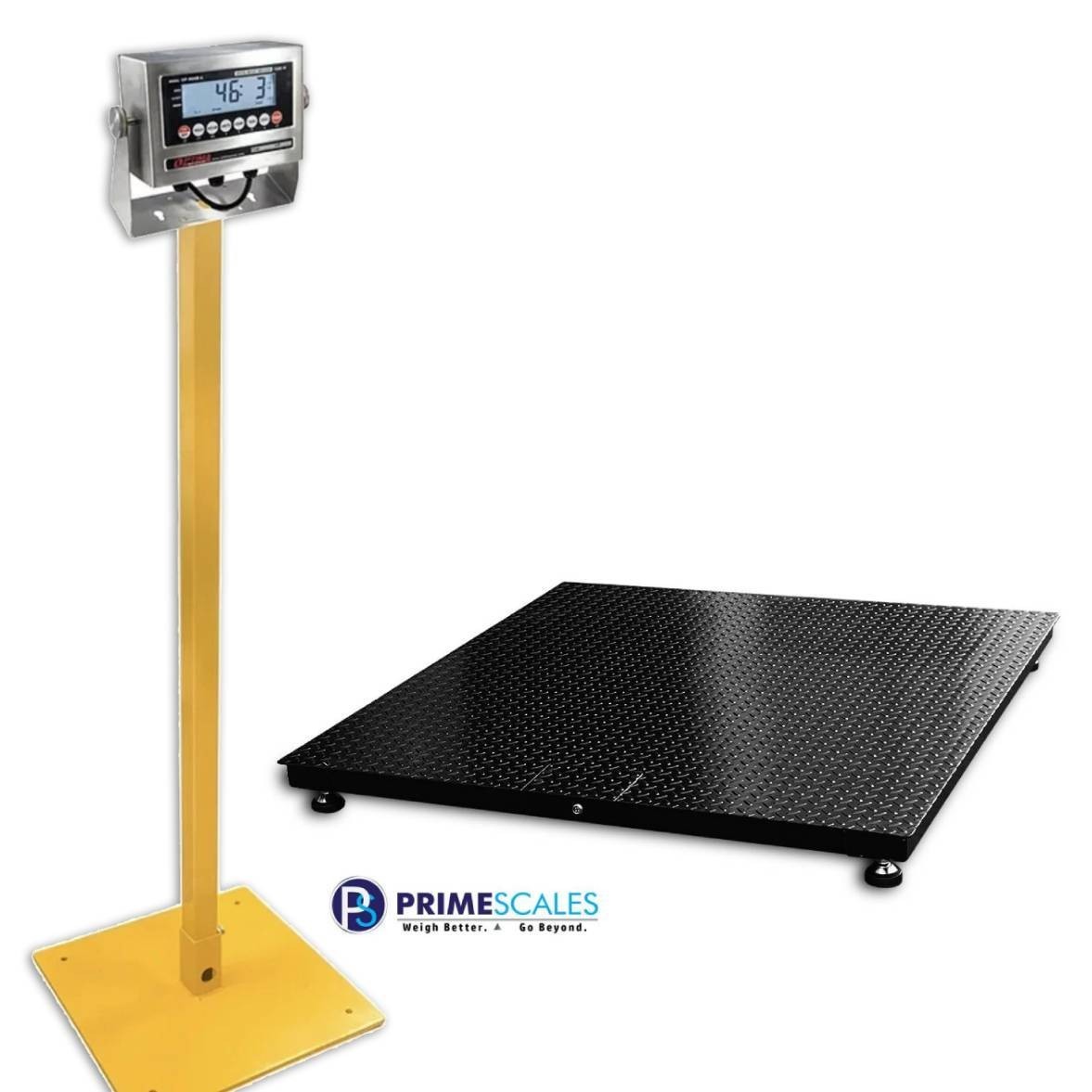 Floor Scale Pallet Warehouse Industrial 10000lb 1lb 4’x4′ (48″ X 48″)