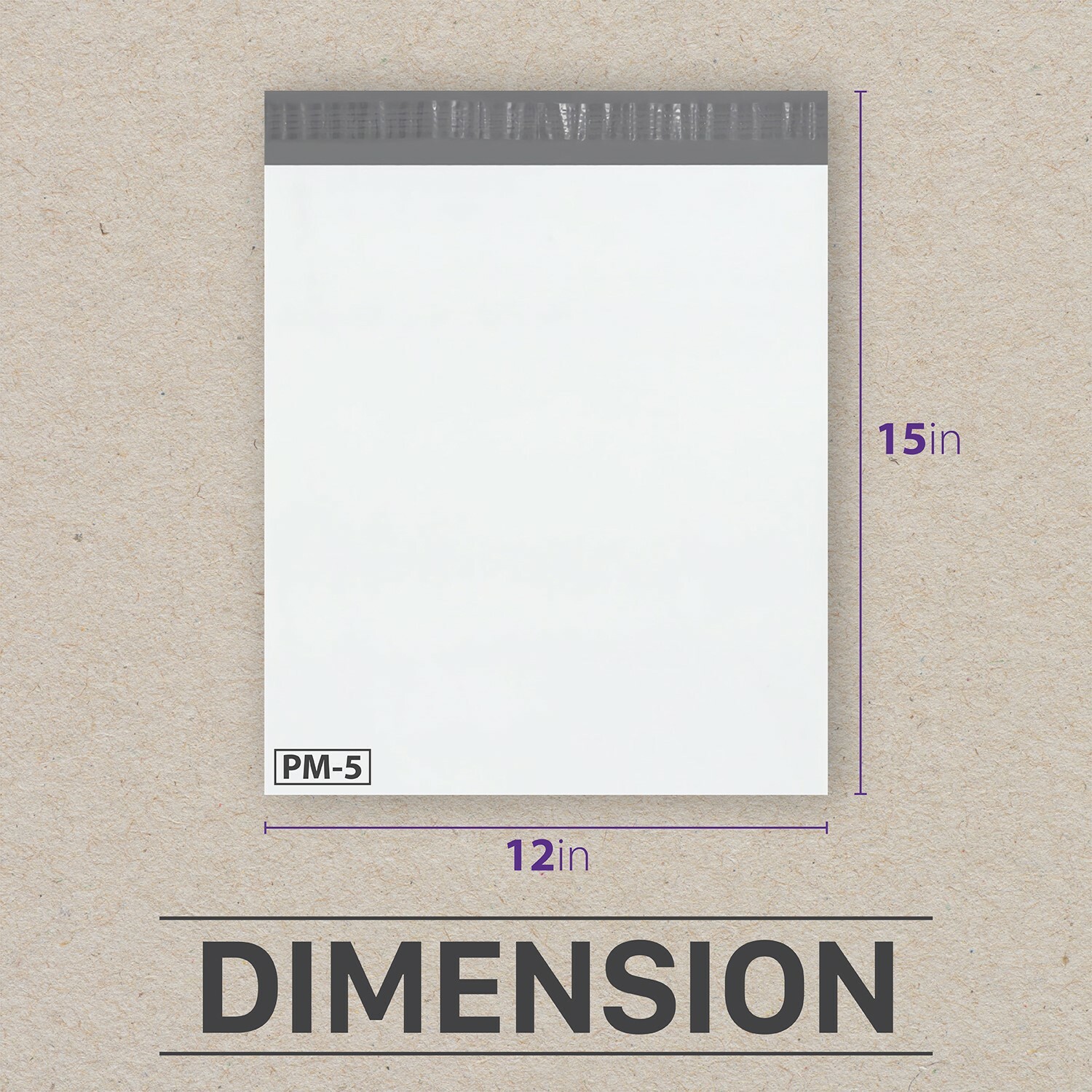 12 x 15.5 Poly Mailers Envelope Self-Seal Tear-Proof 25 50 100 150 200 300 500