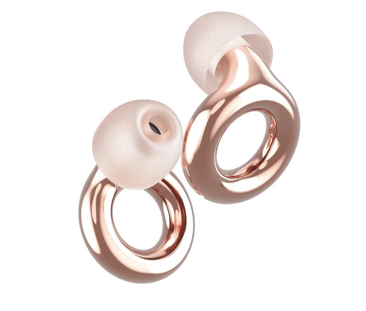 Loop Experience 2 Earplugs Noise Reduction 17 dB Rose Gold