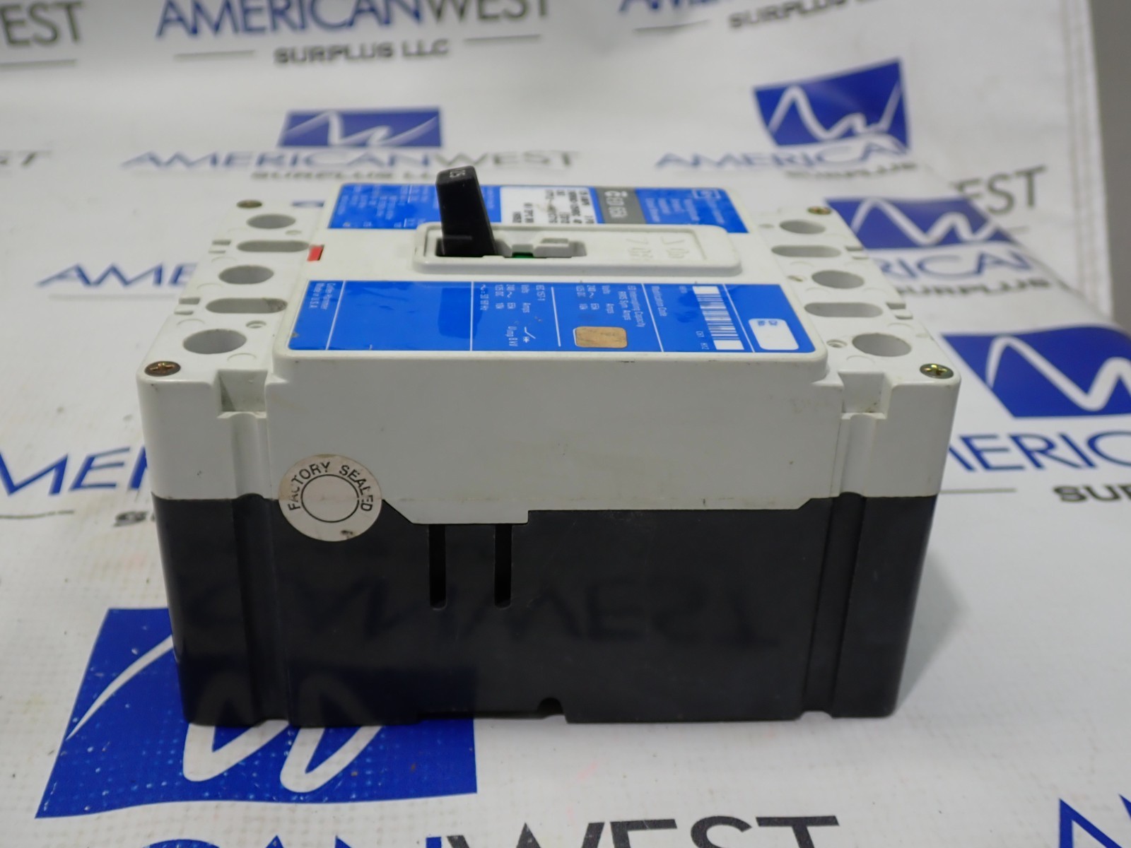 Cutler Hammer Westinghouse ED3125L 125 Amp 240V 3 Pole ED 65K Circuit Breaker