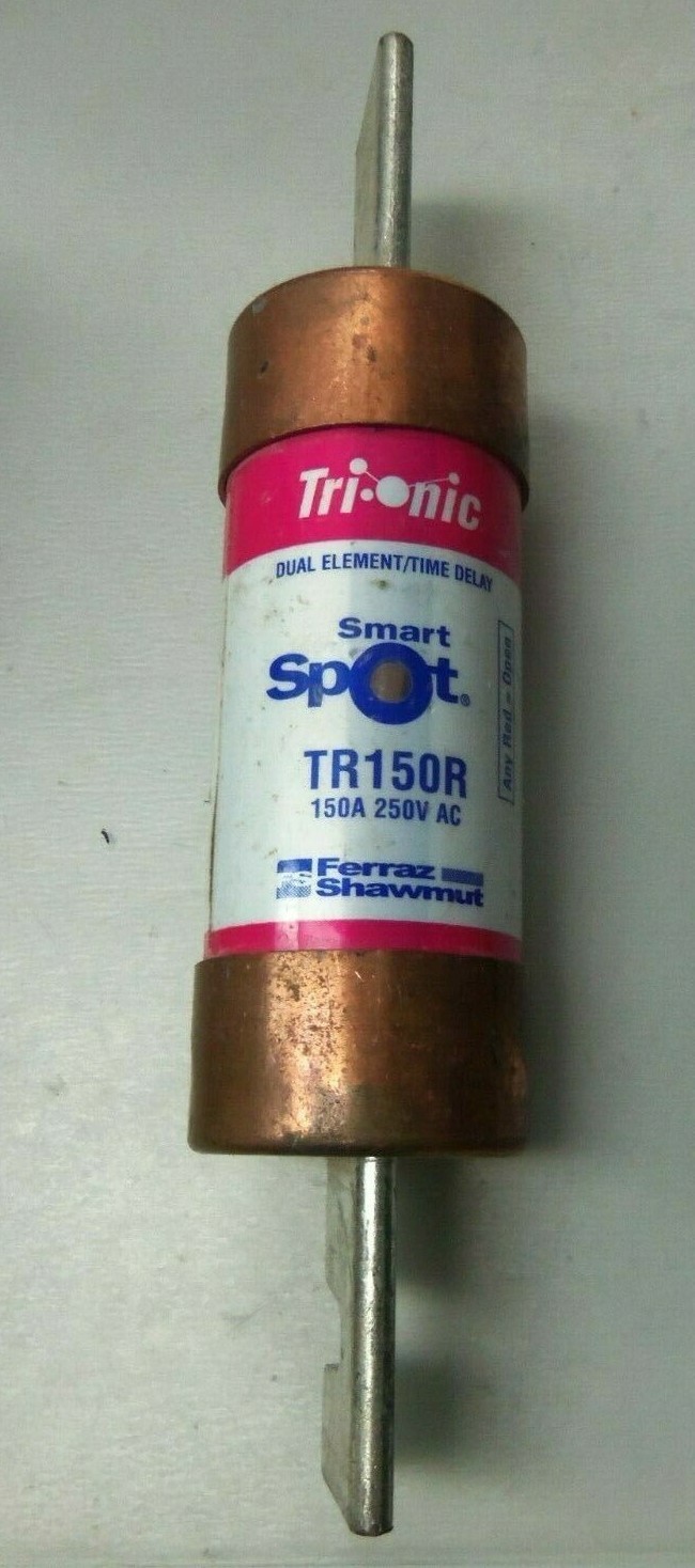 Nice Ferraz Shawmut Smart Spot TR150R FRN-R-150 Amp Fuse 250 Volt