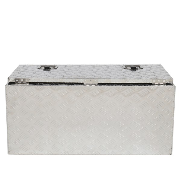 36″ Aluminum Under Body Toolbox 5 Bar Tread Silver