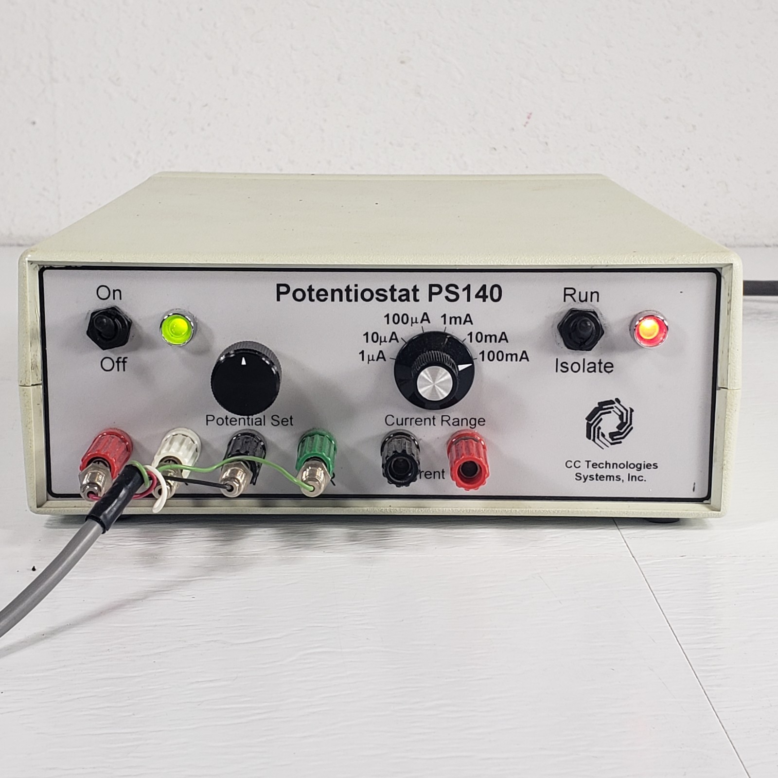 CC Tech PS140 Potentiostat Electrochemical Analyzer Voltage Current Tester