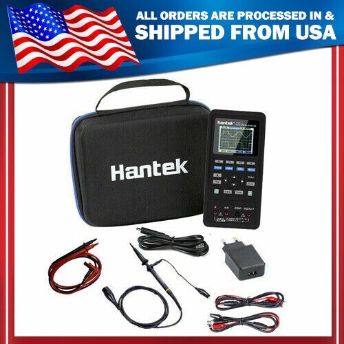 Hantek 2D42 Digital 2in1 2CH Oscilloscope+Multimeter 40MHz Bandwidth 250MSa/s