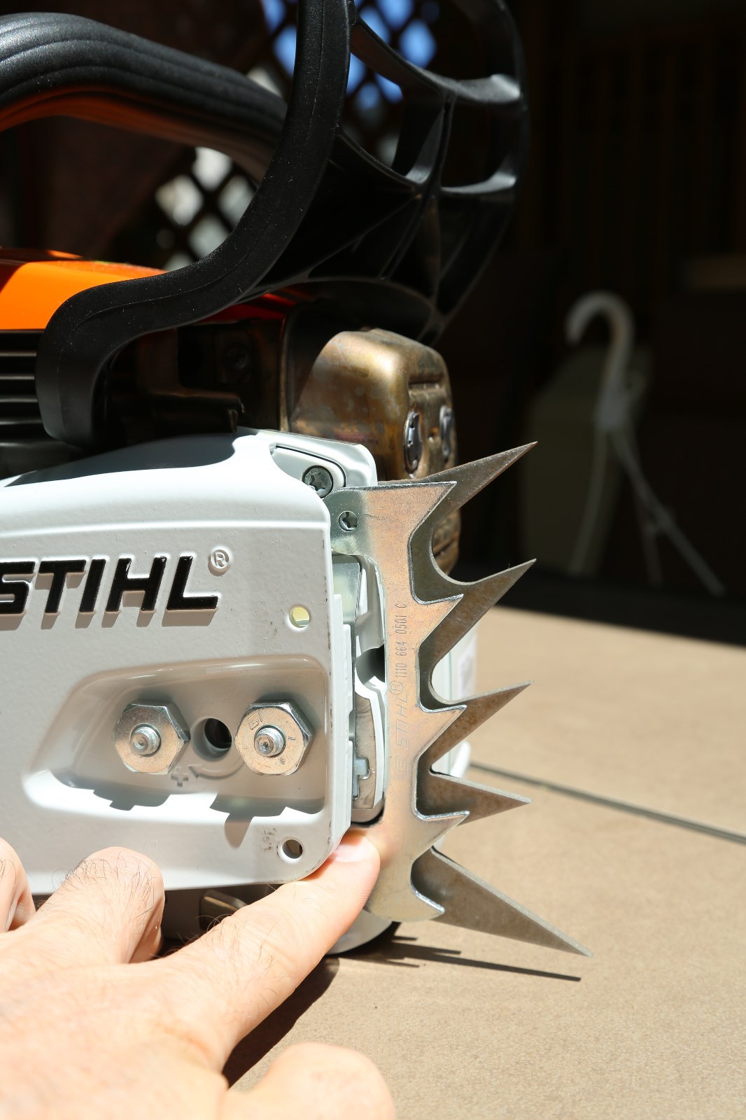 Piltz inside only Chainsaw Felling Dog Fits Stihl MS260 MS261 thru MS391