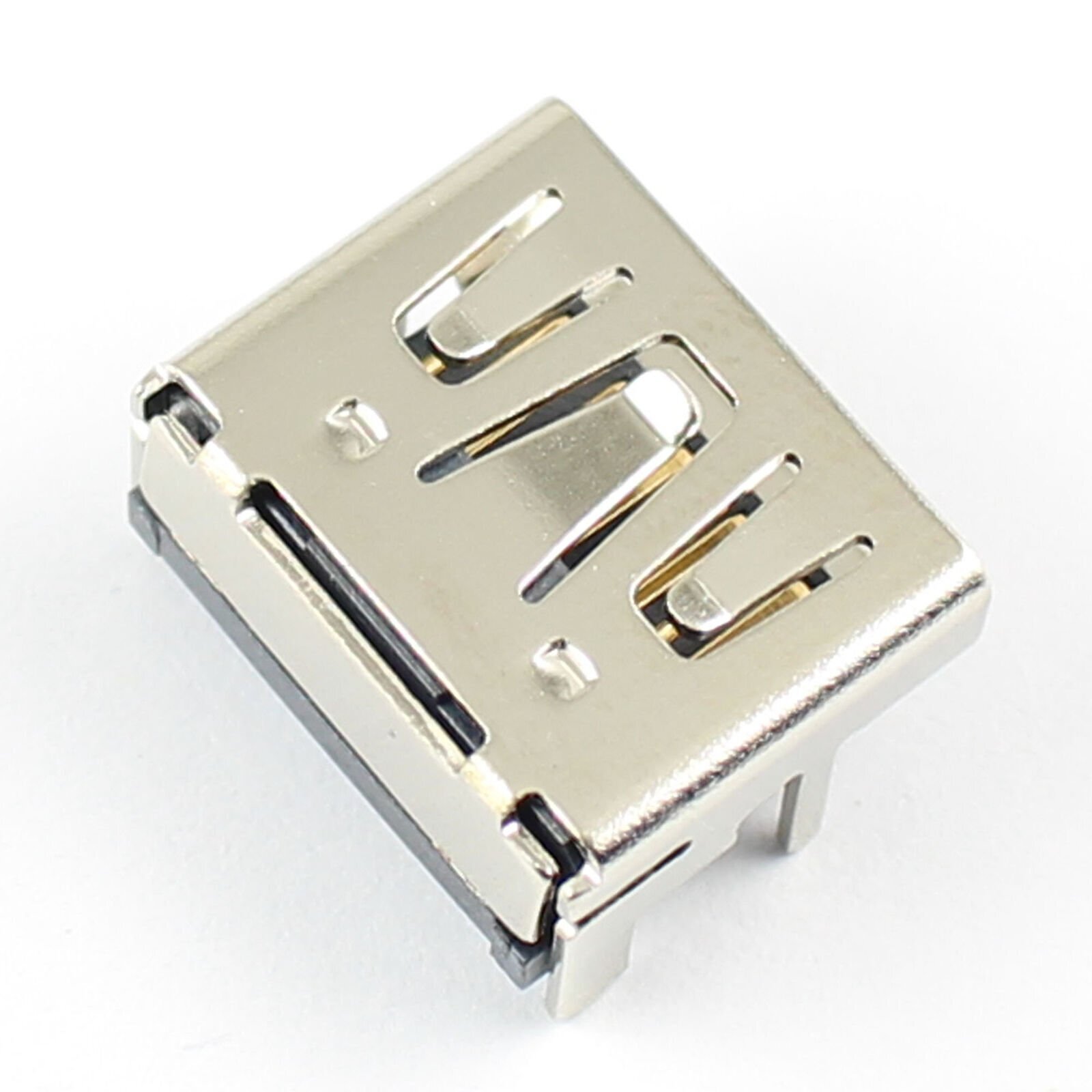 2Pcs New HDMI 19 Pin Female Right DIP PCB Socket Connector 4 Legs
