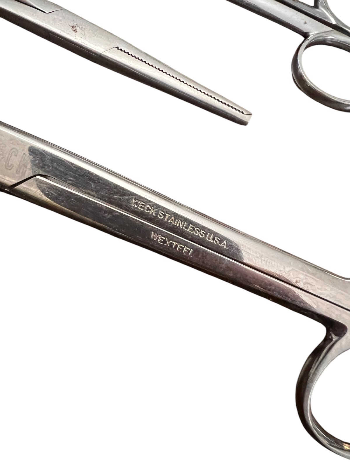 WoW~ lot 3 Surgical Scissors WECK #162 Silco Clamp Dittmer Medical grade