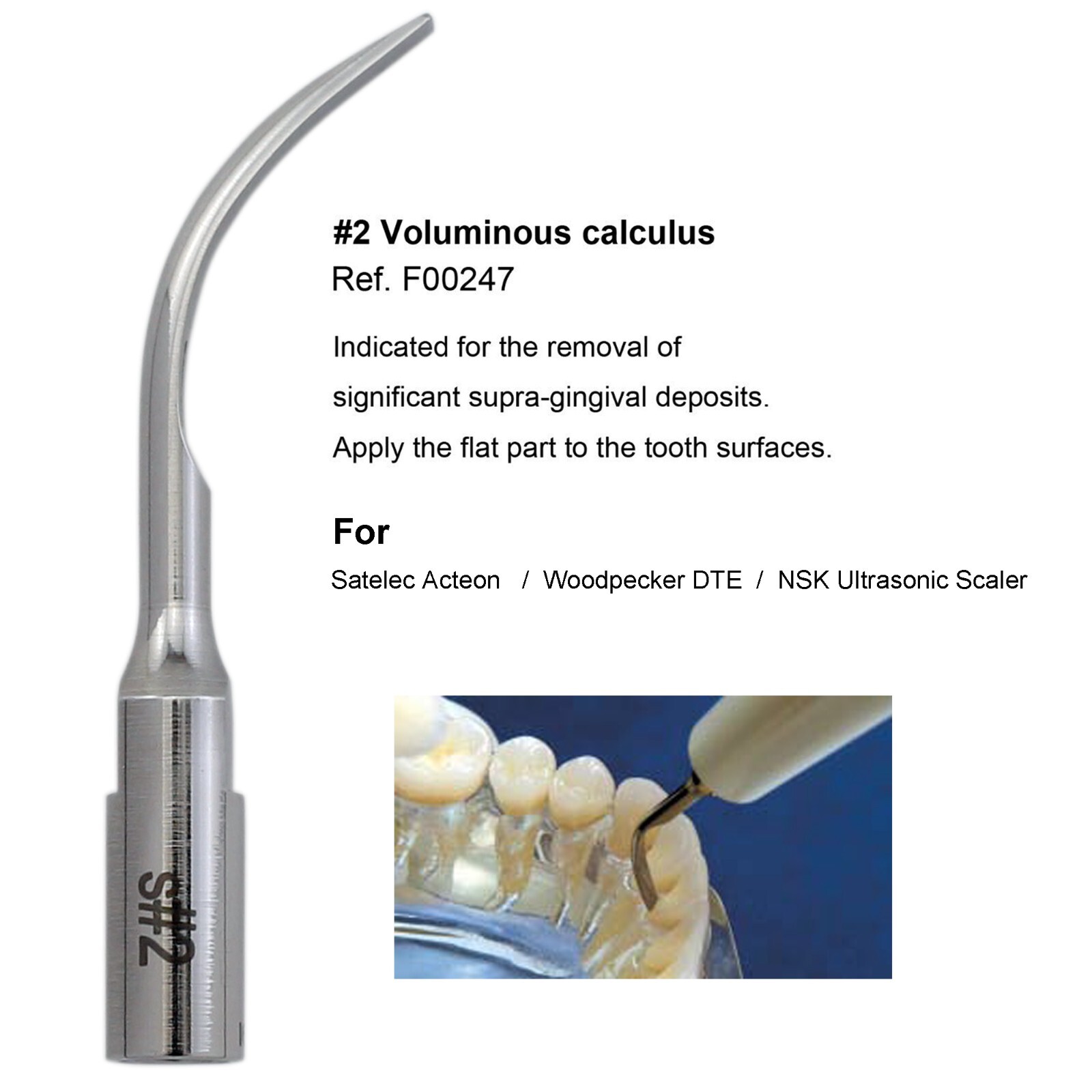 Dental Ultrasonic Scaler Handpiece P5 Newtron Slim B.LED For Satelec ACTEON Tips