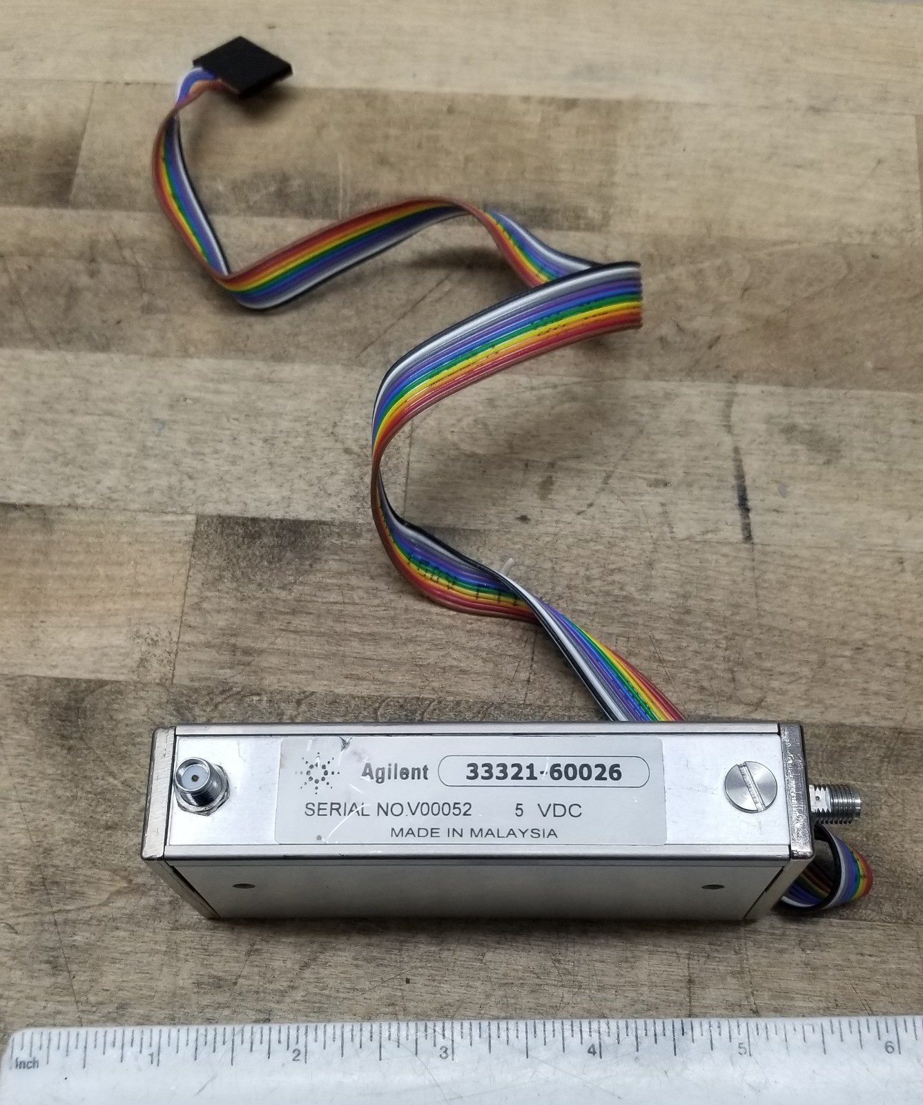 Agilent HP 33321-60026 DC-3GHz 70dB 5V Programmable Step Attenuator #2