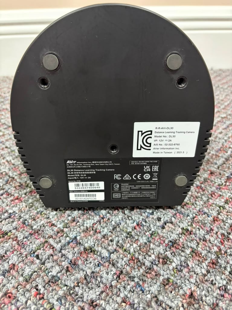 Aver DL30 Auto Tracking Distance Learning Camera TESTED, remote included