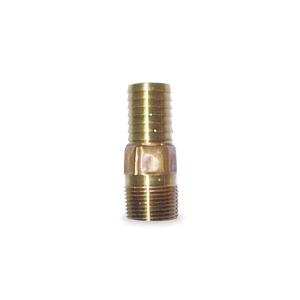 CAMPBELL MAB-2 Barbed Hose Fitting,Hose ID 1/2″,NPT 5YM51
