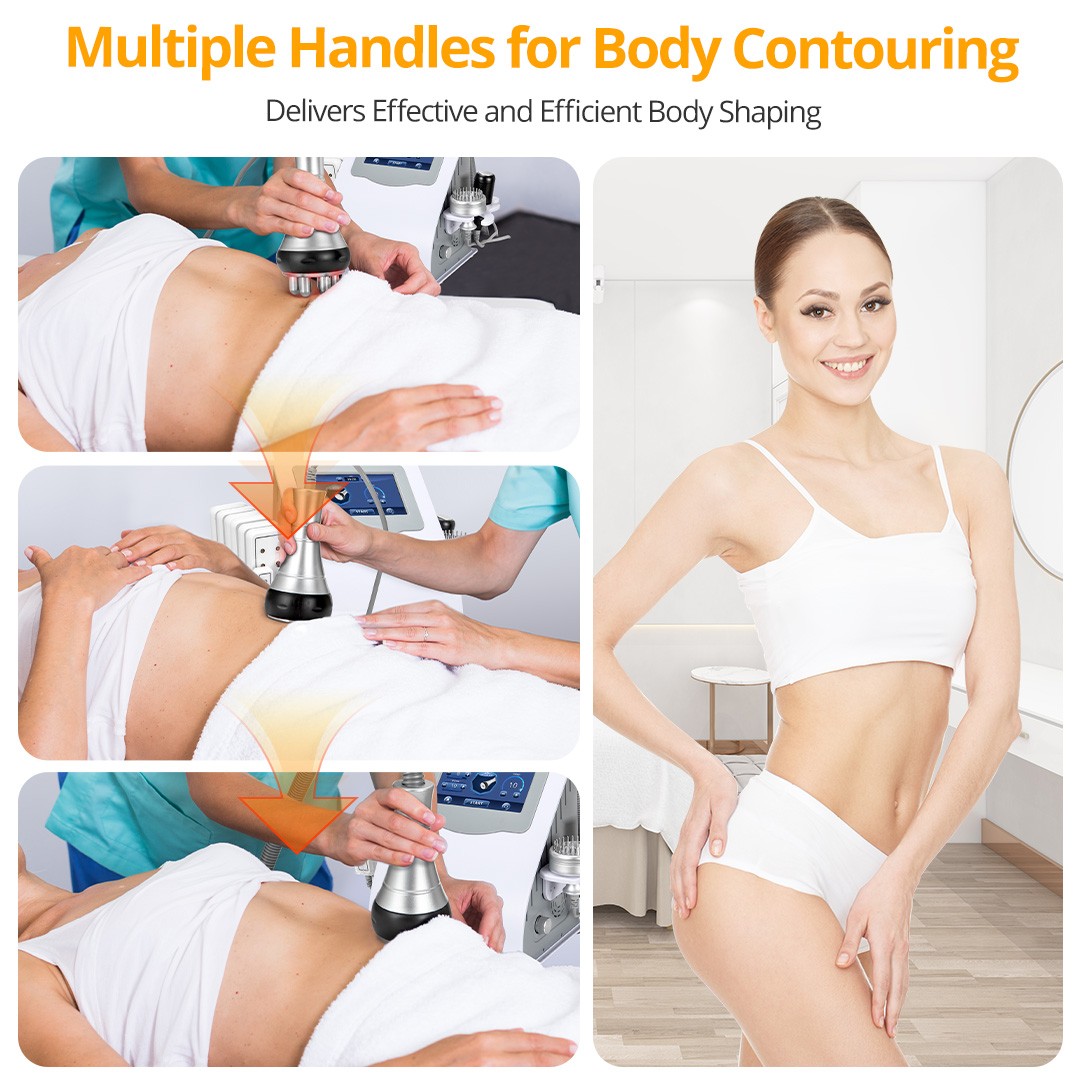 myChway 9 in 1Beauty Machine for Body Massage Facial Skin Care Spa Salon Spa Use