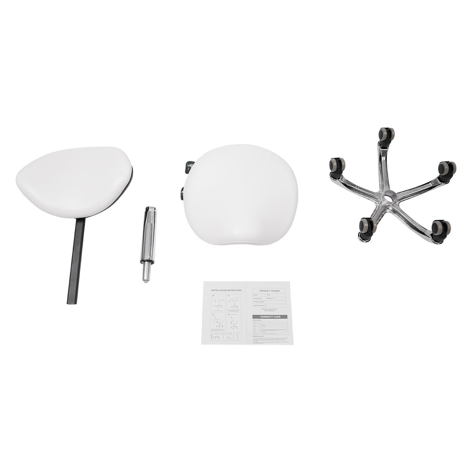 Saddle Stool Swivel Adjustable Saddle Stool Saddle Stool Chair 90kg/198.42lbs