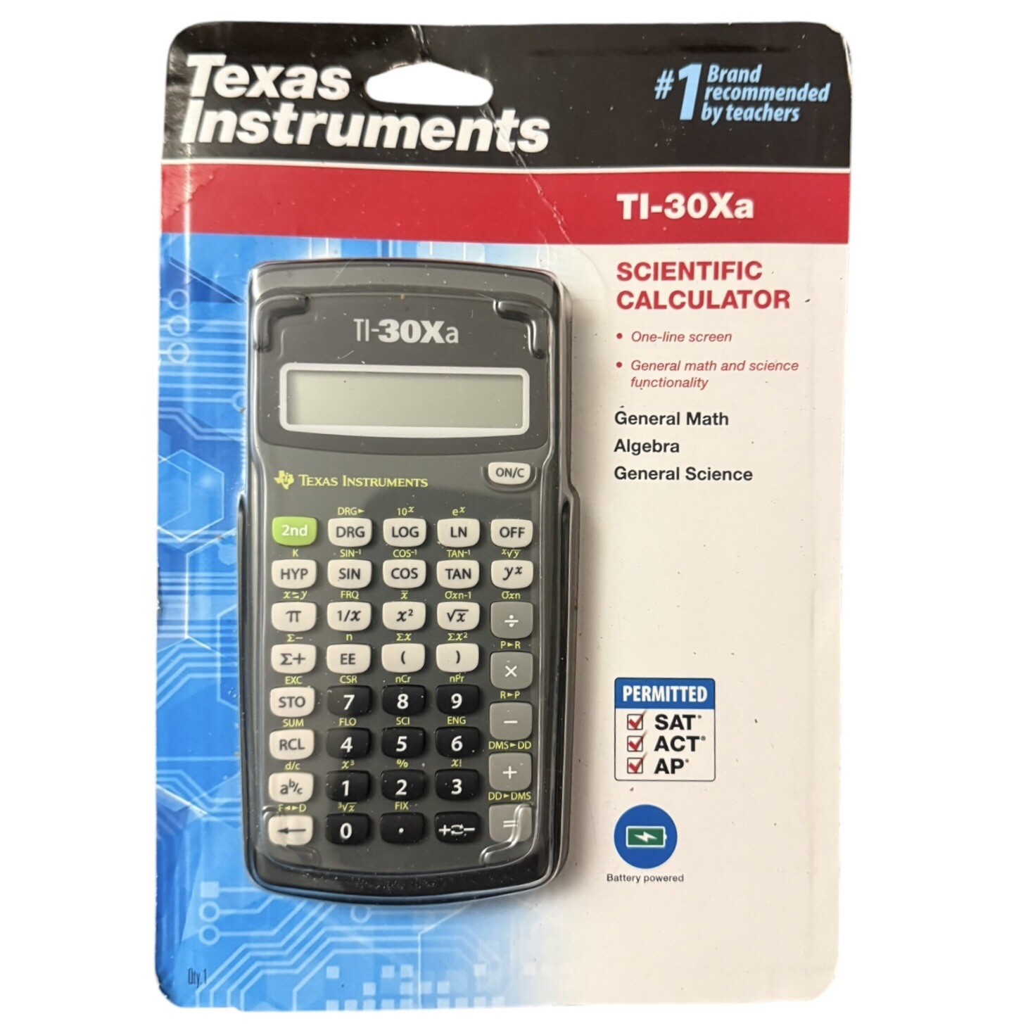 Texas Instruments TI-30Xa Scientific Calculator – Brand New Sealed!