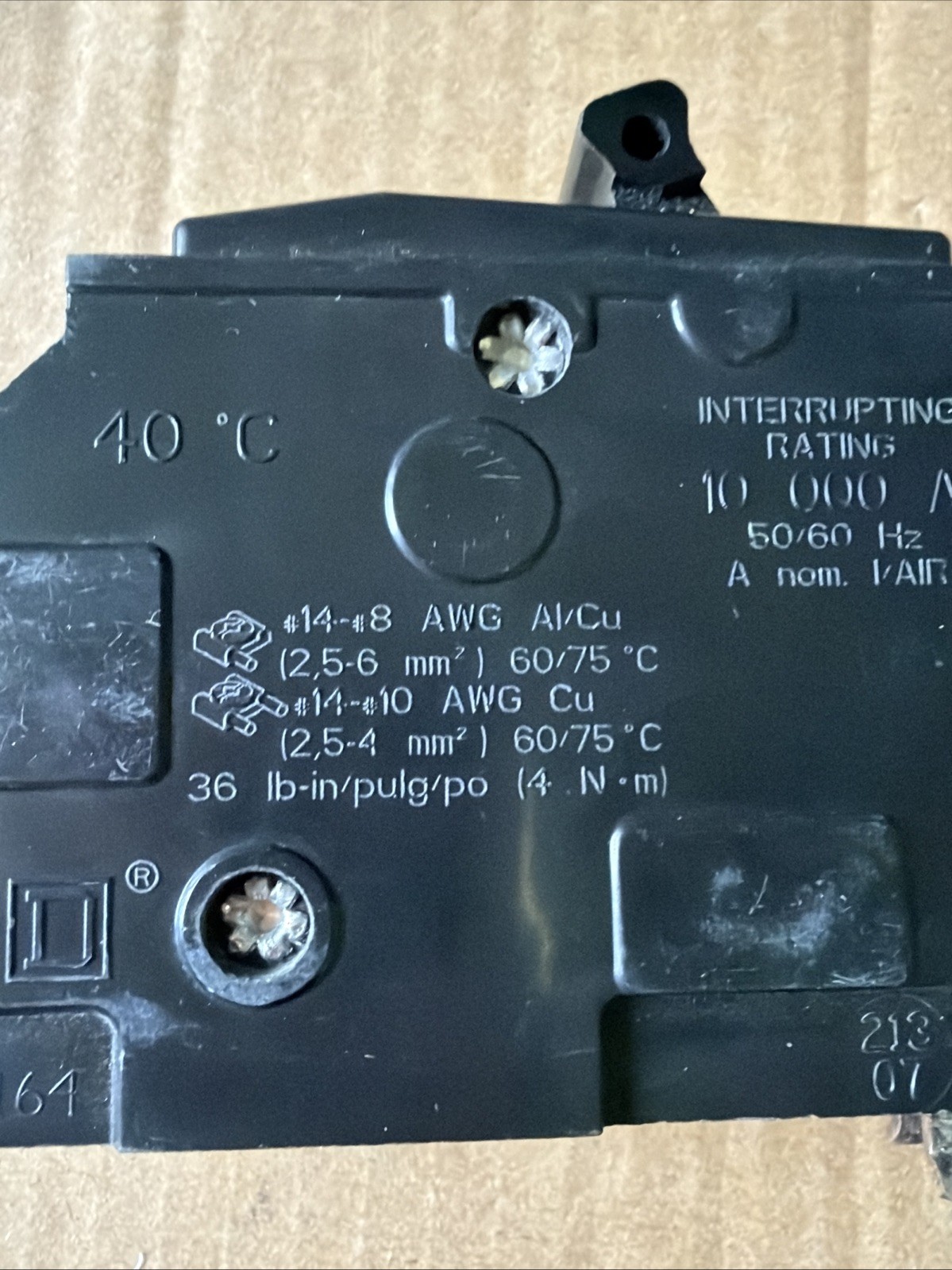 SQUARE D QO230 2-Pole 30-Amp 120/240V Circuit Breaker.