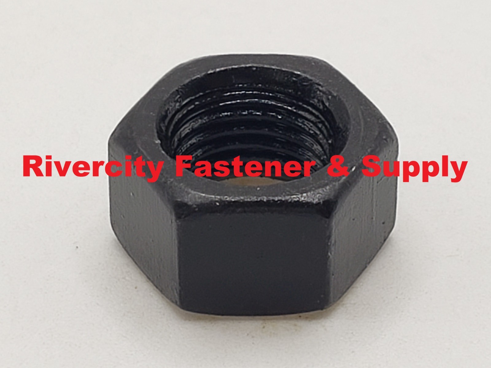 3/8-24 Black Steel Grade 8 Hardened Hex Nuts 3/8×24 Nut 3/8 x 24 Fine Thread
