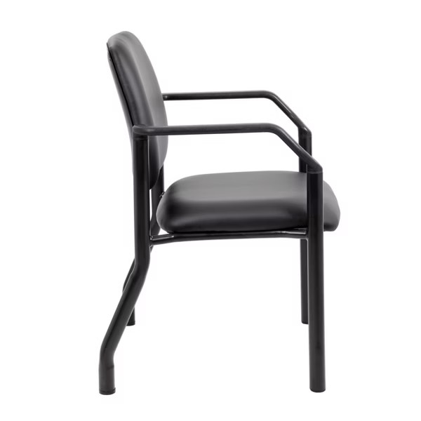 Boss Antimicrobial Guest Chair, 300 lb. weight capacity