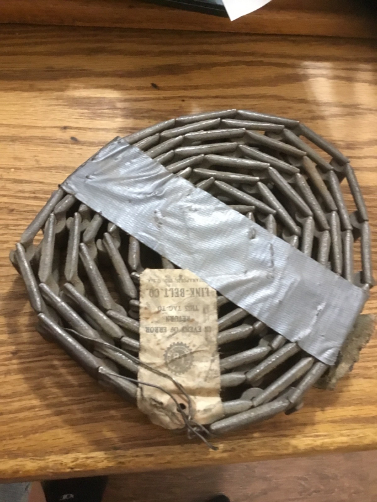 No 45 Detachable Cast Malleable Iron Chain 10′ New Old Stock DUTCH AUCTION