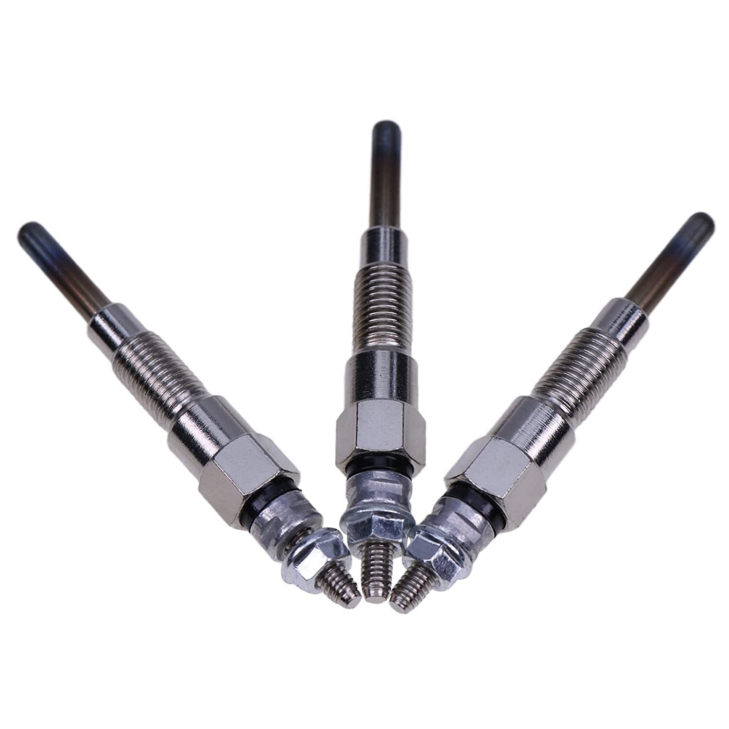 3X Glow Plug 307-8672 for Caterpillar CAT Engine 3011C C0.5 C0.7 C1.1 C1.6 C2.2