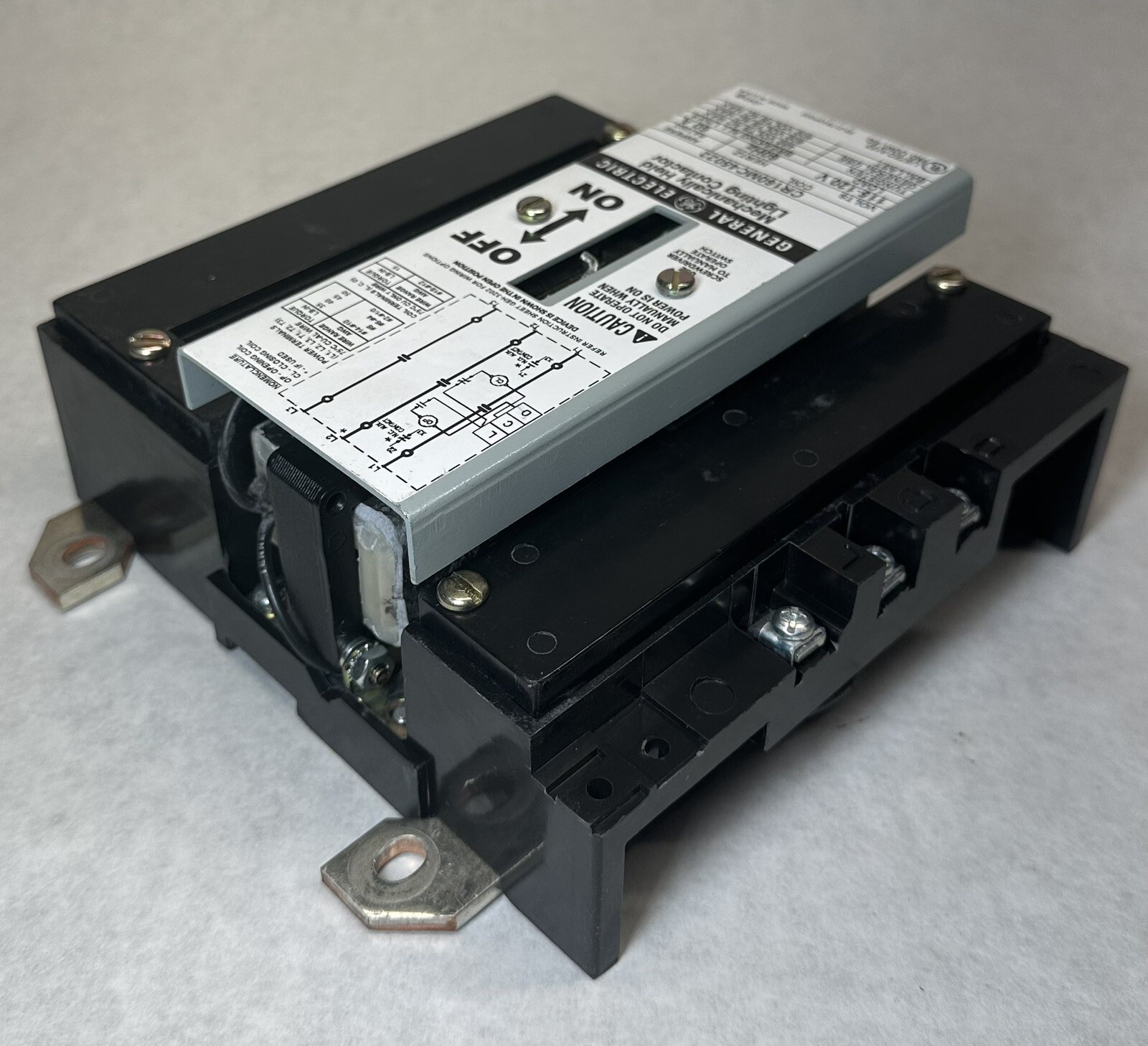 NEW GE CR160MC45022 Mechanically Held Contactor, Coil 115-120V, 60A, CR160MC