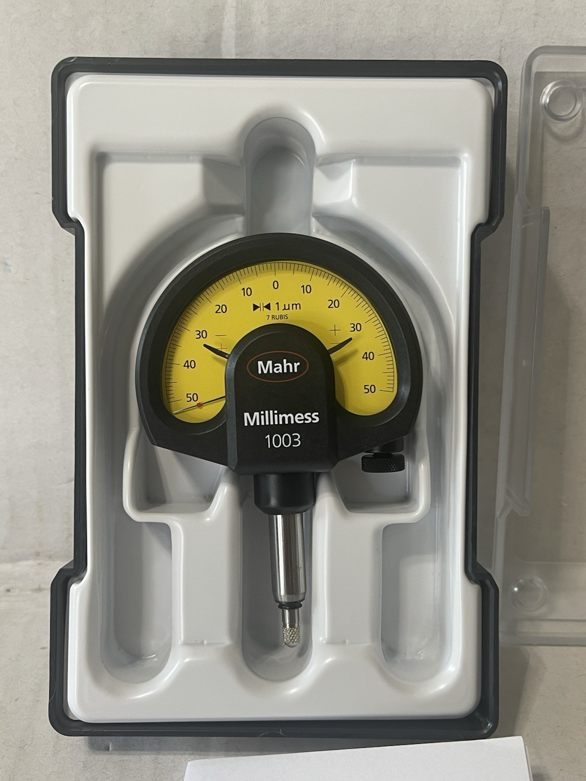 MAHR 1003 Precision Dial Millimess Mechanical Dial Comparator 1003 4334000