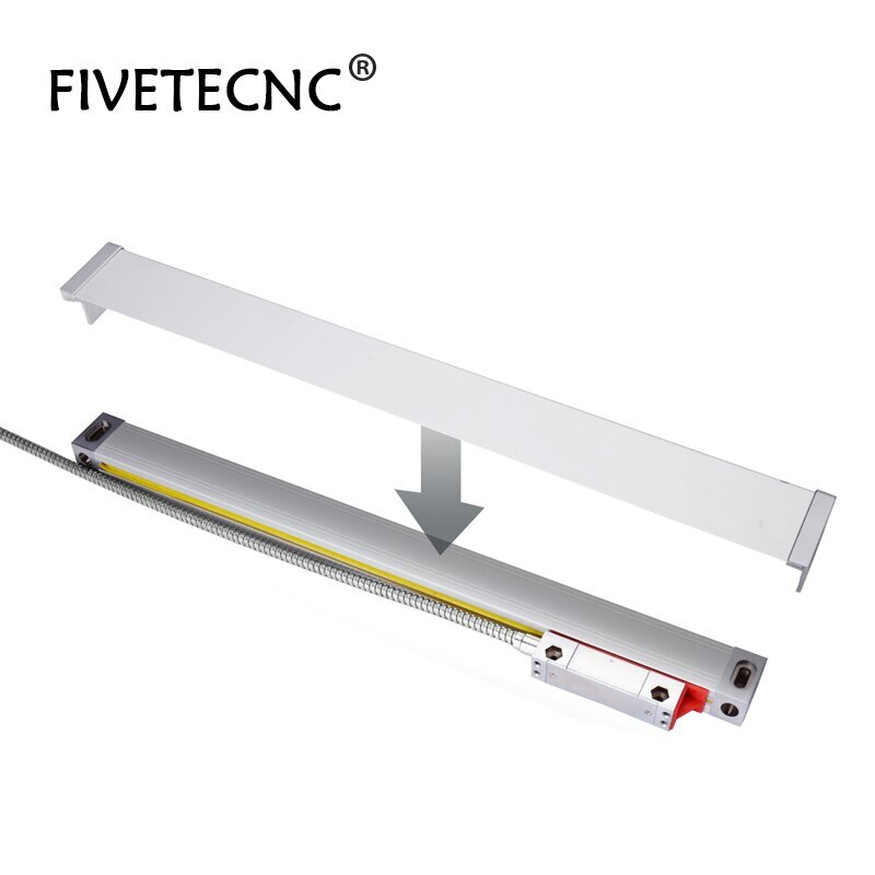 1um Slim Linear Scale Optical Encoder 100 150 200 250 300 350 400mm Travel TTL