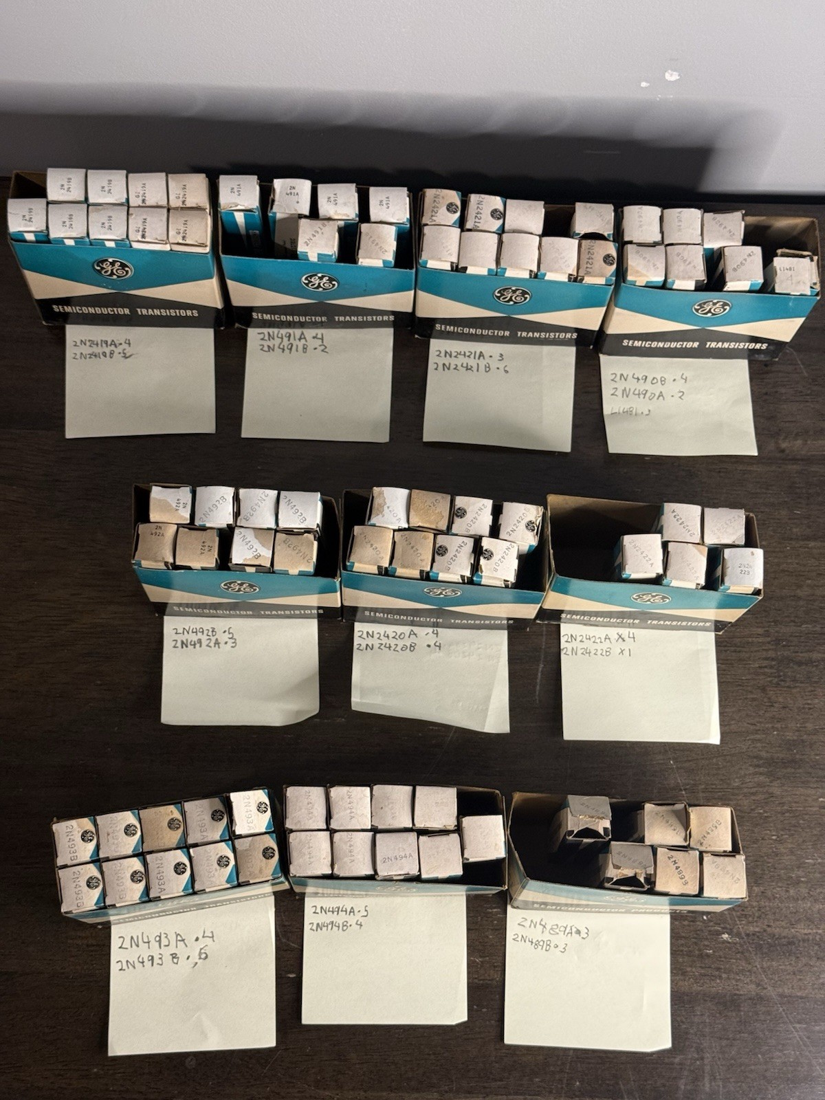 Vintage GE Germanium Transistor Collection – NOS