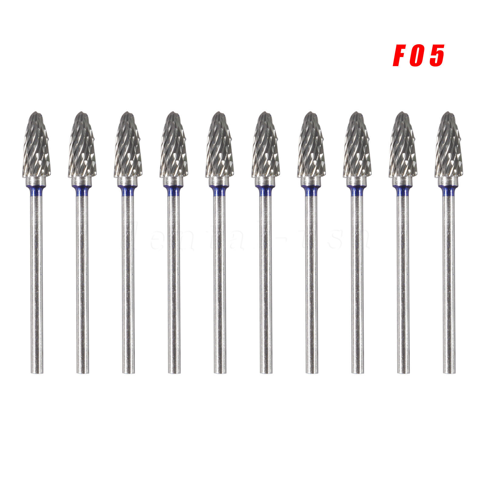 10 Dental Tungsten Carbide Burs Burr 2.35mm F05 Dental Lab